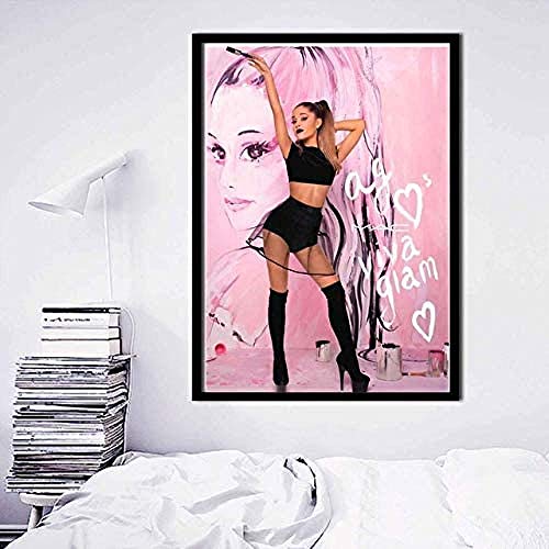 VGSD® Holzpuzzle Für Erwachsene Ariana Grande Puzzle 1000 Teile, Lernspielzeug, DIY Stress Reliever Geschenk 50X75Cm von VGSD