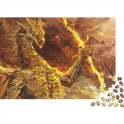 1000 Teile Elden-Ring-Puzzle Für Erwachsene Abenteuerspiele Puzzle Kreatives Holzpuzzle Schwieriges Puzzlespiel Stressabbau Unmögliches Puzzle Für Jugendliche (Größe 75X50CM) von VHOMES