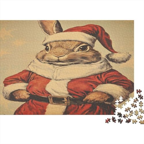 WeihnachtsmannPuzzle Puzzles Für Erwachsene 1000 Stück Holz Puzzles Für WeihnachtenErwachsene Herausfordernde Puzzles-Spiel Für Das Ganze Für Frauen, Geschenke Für Männer1000pcs (75x50cm) von VIAGECSKE