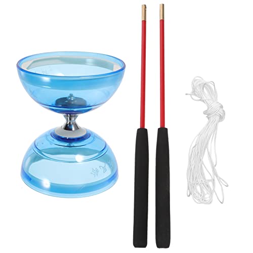 1 Set Kristalllager Diabolo Spielset Für Den Außenbereich Spielzeug Jo Jo Spieler Jonglieren Diabolos Kidcraft Juguetes Erwachsene Yo Yos Anfänger Diabolo Klassisches VICASKY von VICASKY