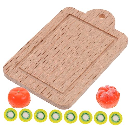 1 Set Puppenhaus Dekoration Mini Kleinkinder Puzzles Kleinkinder Für Mädchen Puzzles Für Kleinkinder Mini Dekoration Puppenhaus Ornament Miniatur Schneidebrett VICASKY von VICASKY