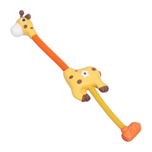 1stk Giraffen-duschkopf Lustiges Badespielzeug Automatische Giraffendusche Duschspielzeug Dusche Automatische Dusche Badewanne Plastik Yellow VICASKY von VICASKY