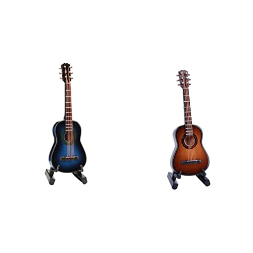 Abschlussgeschenk Mini-Gitarre Miniatur Gitarrenhandwerk Dekoration Bambus VICASKY von VICASKY