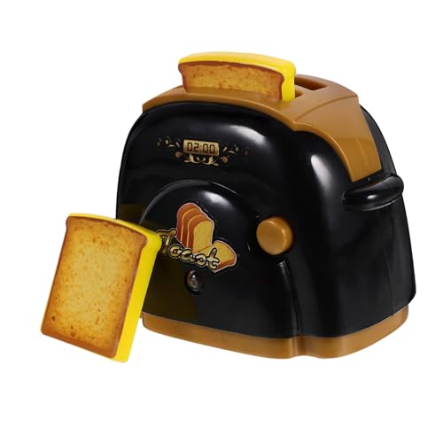 Mini-geräte Mini-Toaster Aus Kunststoff Als Spielzeug Lustiges Spielzeug Für Kinder Spieltoaster Für Die Kinderküche Mini-Toaster-Spielzeug Simulation Toaster Spielzeug Abs VICASKY von VICASKY