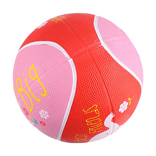 VICASKY 1 STK der Ball Fitness Ball fitnessball draußen lustiges Outdoor elastisches Ballspielzeug Kreatives Lernspielzeug nützliches Lernspielzeug Gummi Rosa von VICASKY