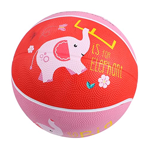 VICASKY 1 STK der Ball Fitness Ball fitnessball gynastikball spielsachen für draußen knetball Kickbälle für Kinder Wasserball Spielen verschleißfester Gummiball aufblasbarer Gummiball Rosa von VICASKY