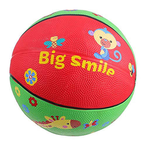 VICASKY 1 STK der Ball kinderball Sport Educational Toys zwillengummi pufferball verschleißfester Gummiball Basketball aus Gummi Gummiball für Kindersportball Green von VICASKY