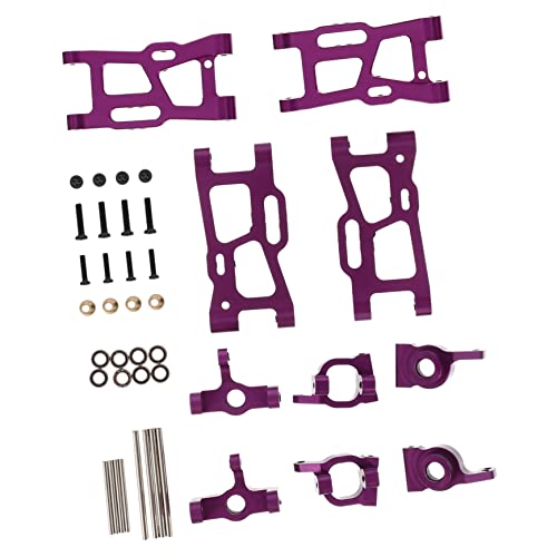 VICASKY 1 Satz 124019 Teile roststop rost Stop RC-Autoteile Autozubehör professionelle Spielzeugteile Ersatz für RC-Autos aus Aluminiumlegierung Professionelle RC-Car-Komponente Violett von VICASKY