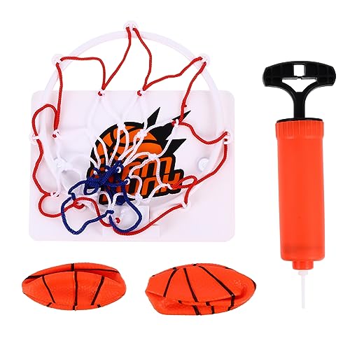 VICASKY 1 Satz Basketball-übungsspielzeug Mini-Basketball Und Board Cartoon-basketballkorb Indoor-basketballspielzeug Mini-basketballbretter Kinderspielzeug Indoor- Plastik von VICASKY