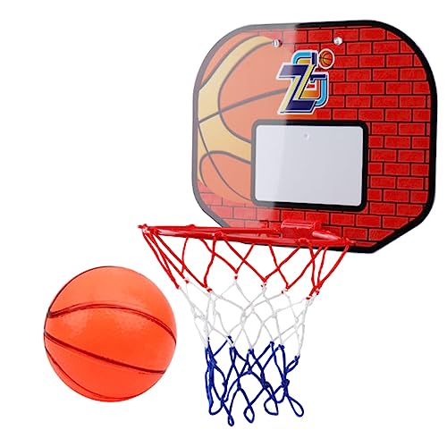 VICASKY 1 Satz Basketballkorb Kinder Basketball Mini Spielzeug Basketballnetz Basketballbrett Basketball Trainingsspiel Kinder von VICASKY