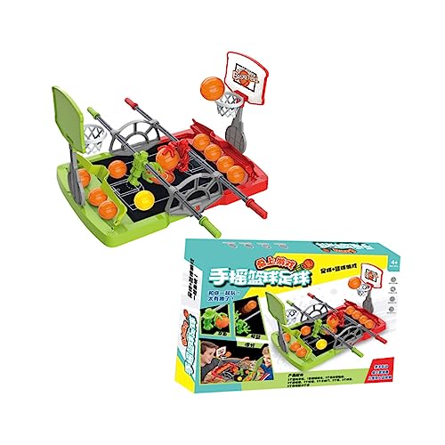 VICASKY 1 Satz Basketballspielmaschine Korbball Kinderspielgeräte im Freien Roboter Auto Two Player Games Toys ' Toy Basketballspiel für lustiges Brettspiel Abs von VICASKY