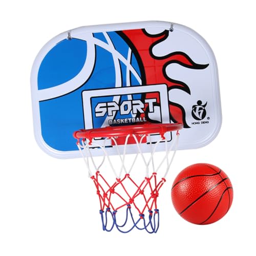 VICASKY 1 Satz Basketballspielzeug für die Wand gartenspielzeug blueriiot Blaue hängendes Basketballbrett Basketballtor für Kinder Basketballkorb spielzeuge Wandhängender Basketballständer von VICASKY