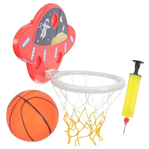 VICASKY 1 Satz Basketballständer Schlafzimmer Basketballkorb Kinder-Basketball-Rahmenmodell basketballspiel für Kinder Basketball Hoop Indoor Cartoon Wand-Basketball-Spielzeug Plastik von VICASKY