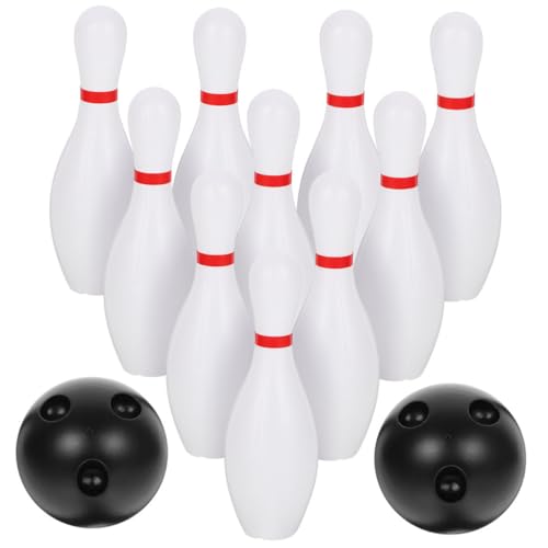 VICASKY 1 Satz Bowling Für Hüpfball Für Spiele Schwimmbad Zappeln Kleinkinder Bowlingkugel Für Outdoor-Bowling Bowlingkugeln Für Plastik von VICASKY