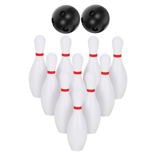 VICASKY 1 Satz Bowling-Spielzeugset Indoor-Spiele für Ball Kegeln Outdoor- für Bowlingspiele für drinnen Bowlingkugel für Plastik von VICASKY