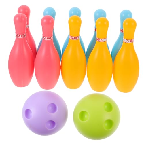 VICASKY 1 Satz Bowlingkugel Bowling Set Sportanzug Ostergeschenk für -Sport-Set Bowlingkugel für Outdoor- für Plastik von VICASKY