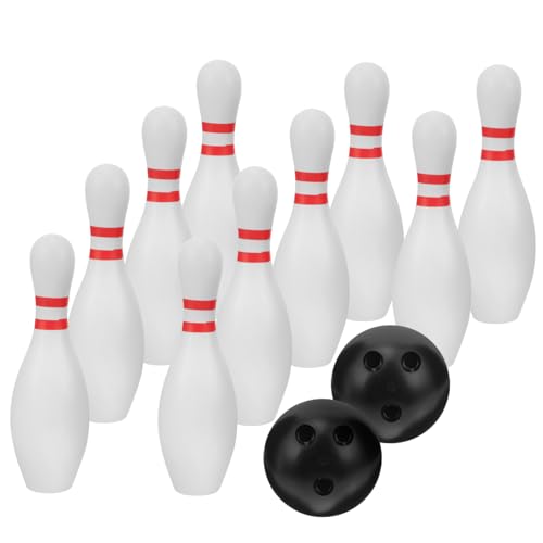 VICASKY 1 Satz Bowlingkugel Bowling Set lernspielzeug Boy Toys Jungs- Bowling- interessantes Bowlingspielspielzeug Plastik von VICASKY