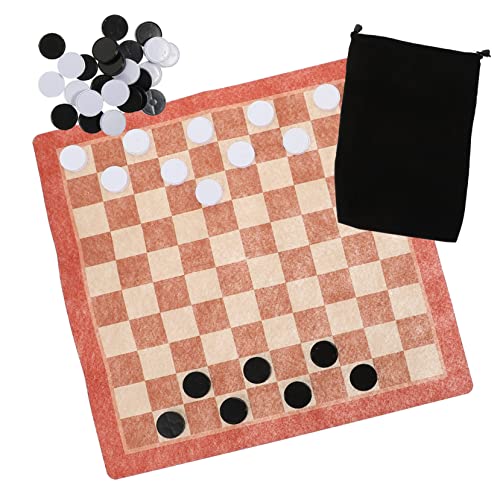 VICASKY 1 Satz Brettspiel Schachbrett Kinderspiele magnetisches Spiel tragbares Schach magnetisches Schach kinderschachspiel schachspiele Schach aus Plastik Schachspiel für Stoff von VICASKY