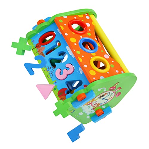 VICASKY Puzzle Demontage Spielzeug Kinder Bildung Spielzeug Holz Matching Spielzeug Zählen Matching Lernen Puzzle Bord von VICASKY