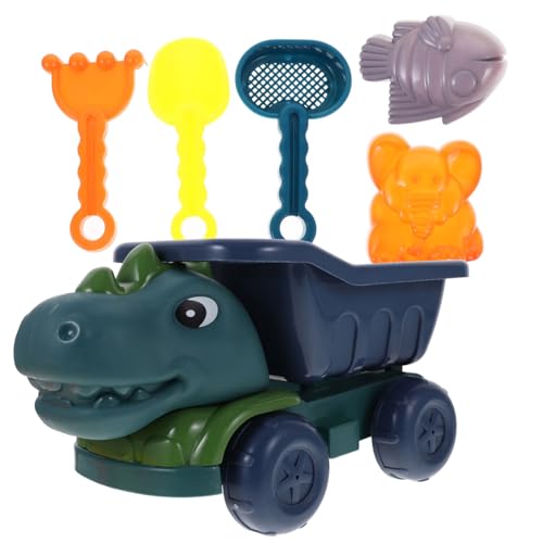 VICASKY 1 Satz Dinosaurier ATV sandspielzeug strandspielzeug dinozug Strand spielzeuge Oktopus Hamster Warmer Tunnel Ding Sandspielzeug für Sandspielspielzeug Plastik von VICASKY