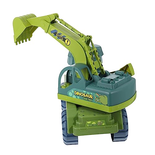 VICASKY 1 Satz Dinosaurier ziehen Auto zurück puppenwagen kinderspielzeug Auto Langlebiges Spielzeugauto Cartoon Spielzeugauto Dinosaurier- rutschendes Auto Plastik Green von VICASKY