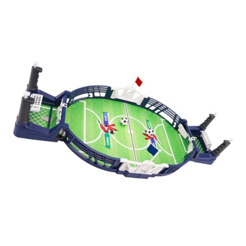 VICASKY 1 Satz Fußballtisch Mini-fingerfußball Fingerfußball-brettspiel Tischfußballspiele Doppeltes Fußballspiel Desktop-eishockeyspiel Interaktives Familienspielzeug Plastik von VICASKY