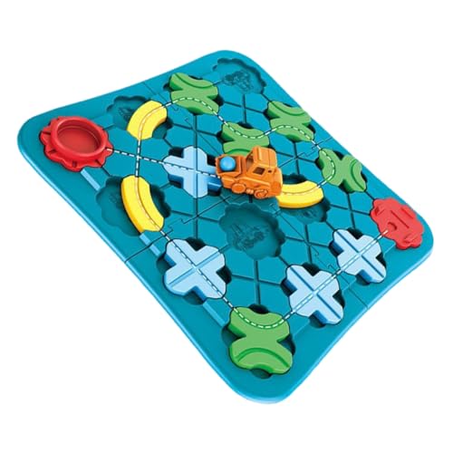 VICASKY 1 Satz Gleisrätsel Für Kinder Puzzle Autos Verfolgen Bahngleise Für Kleinkinder Rätsel Für Kleinkinder Von 2 Bis 4 Jahren Kinderrätsel Im Alter Von 2-4 Jahren Colorful Plastik von VICASKY