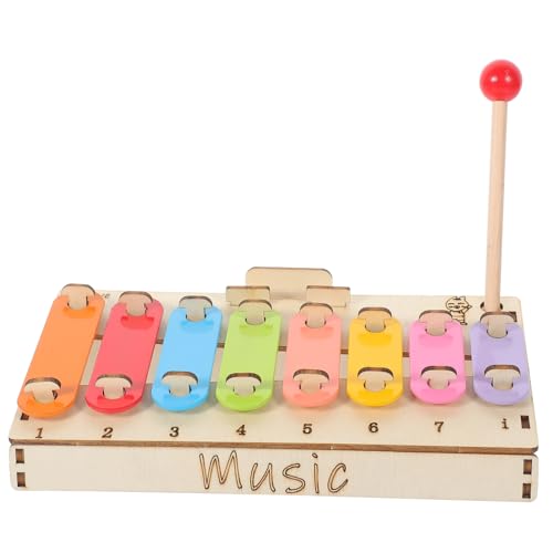 VICASKY 1 Satz Handpercussion Xylophon-lernset Kunsthandwerk, Xylophon Herstellen DIY Xylophon-Spielzeug Xylophon Lernen Montagespielzeug Xylophon Zum Selbermachen DIY-bastelbedarf Holz von VICASKY