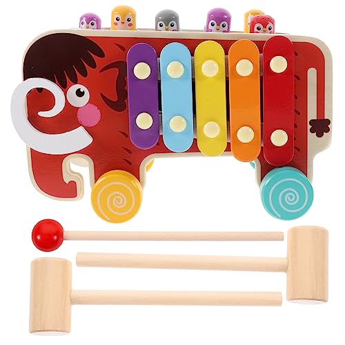 VICASKY 1 Satz Hölzernes -spielspielzeug Xylophon Musikspielzeug Stielspielzeug Schlag Spiel Spielzeug Frühpädagogisches Spielzeug Kinderspielzeug Spielzeug Für Kleinkinder von VICASKY