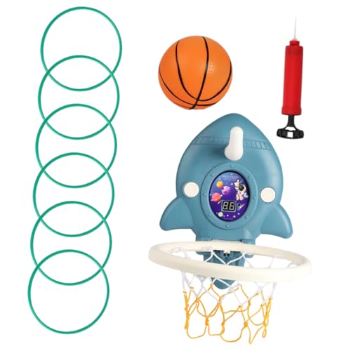 VICASKY 1 Satz Kinder-Basketball-rahmenmodell Reifen Schwimmbad Gadgets Grube Zappeln Mini Drinnen Spiel Puzzle Indoor-basketballständer Cartoon-Basketball-Rahmen Basketballbrett Abs von VICASKY