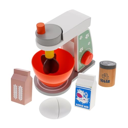 VICASKY 1 Satz Kindermixer Küchenspielzeug für Kinder Küchenspielzeug vortäuschen Kinder geben Küchenspielzeug vor Kinder holzspielzeug Kinder küchenmaschine Mini-Mixer Mixer für Kinder von VICASKY