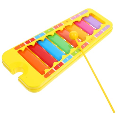 VICASKY Frühpädagogisches Handschlaginstrument Klavier 1 Satz Für Jungen Und Mädchen Musikinstrument Für Kinder Zufällige Farbe von VICASKY