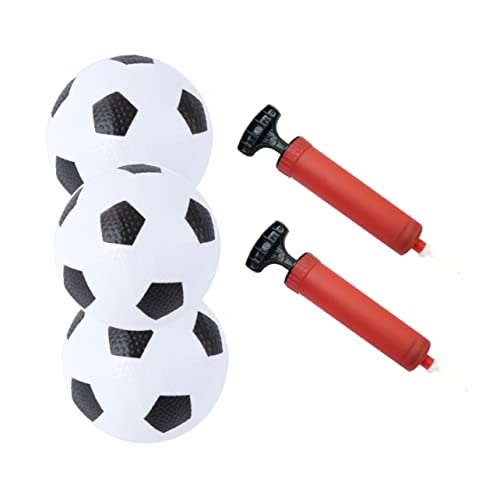 VICASKY 1 Satz Kleiner Fußball für kinderspielzeug spielsachen für draußen Set Outdoor Mini-Fußball für pädagogisches Fußballspielzeug PVC von VICASKY