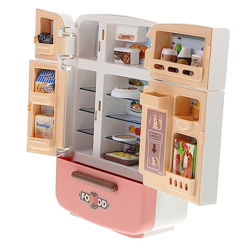 VICASKY 1 Satz Küchensimulation Kühlschrank Mini-Spielzeug-Essen Kinder Mini winziges Essen küchenspielzeug für Kinder Kitchen Toys for Kühlschrank Spielen Mini-Lebensmittel Plastik von VICASKY