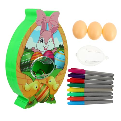 VICASKY 1 Satz Maschine zum Bemalen von Eiern ostereier anmalen mit kindern easter egg decoration Ostereier bemalen für Schule Ostereier bemalen für Eiermaler Ei-Malset ABS-Material von VICASKY