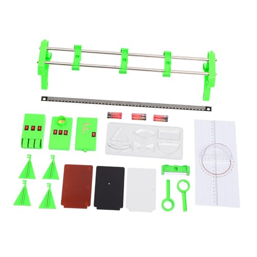 VICASKY 1 Satz Optische Instrumente Optik ausrüstung Erkundungsset Physik experimente Physics Toys Physik-Experimentiergeräte studentische Experimentiergeräte Abs Green von VICASKY