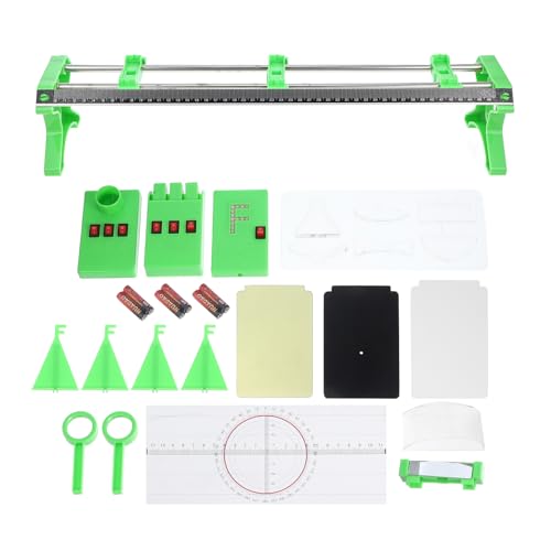 VICASKY 1 Satz Optische Instrumente Physik Experimente Mit Strom Optik Experiment Set Optik Ausrüstung Optische Bankausrüstung Erkundungsset Physik-Experimentierset Studentische Experimentiergeräte von VICASKY