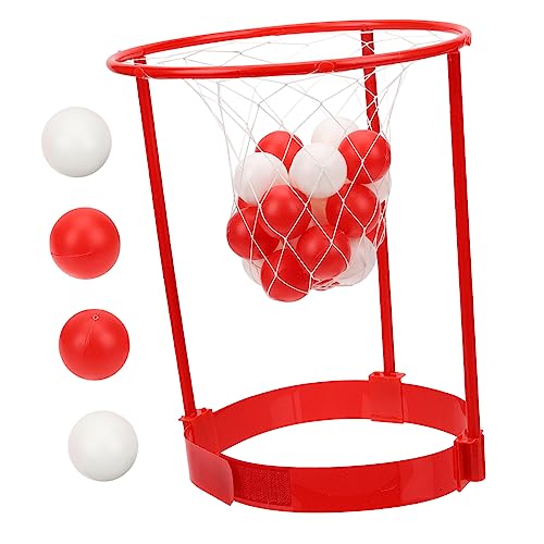 VICASKY 1 Satz Overhead-schuss Planke Schwimmbad Gadget Stirnband Basketball Familien Spiel Wurfspiel Für Partygeschenk Schaufel- Und Wurfspiel Plastik Rot von VICASKY