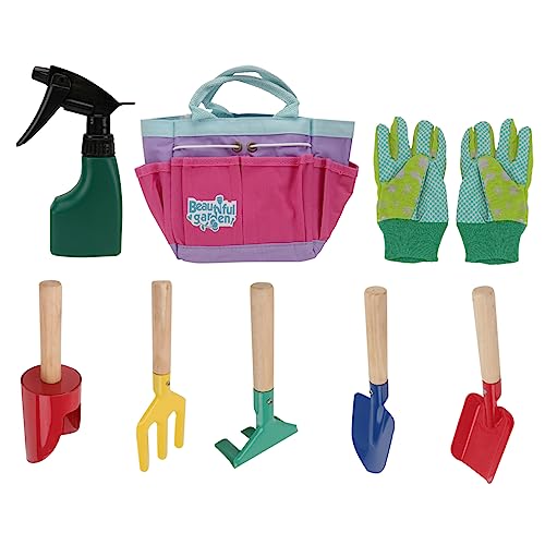 VICASKY 1 Satz Pflanzwerkzeuge Für Strandwerkzeug Für Kleiner Gartenrechen Bagger Strandbagger- Sandkastenspielzeug Für Kinderspielzeug Holz von VICASKY