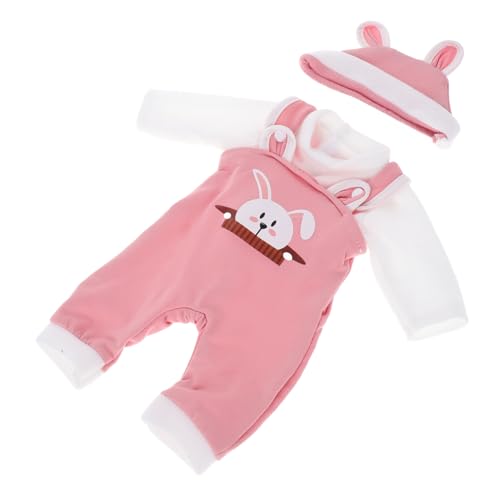 VICASKY 1 Set üße Puppenkleidung Für Sommer Junge Puppe Modisches Puppen Outfit Mit Hosenträgern Niedlichem Hut Und Feinen Details Ideales Zubehör Für Puppenspielzeuge von VICASKY