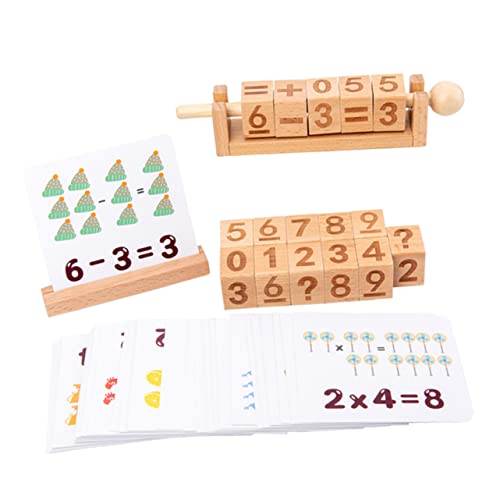 VICASKY 1 Satz Saite Lernhilfen vorschulisches Lernen Puzzles Klassenzimmer müssen haben Kleinkind rätsel Steckbrett Lernen Puzzle Toys for Lehrmittel hölzern von VICASKY