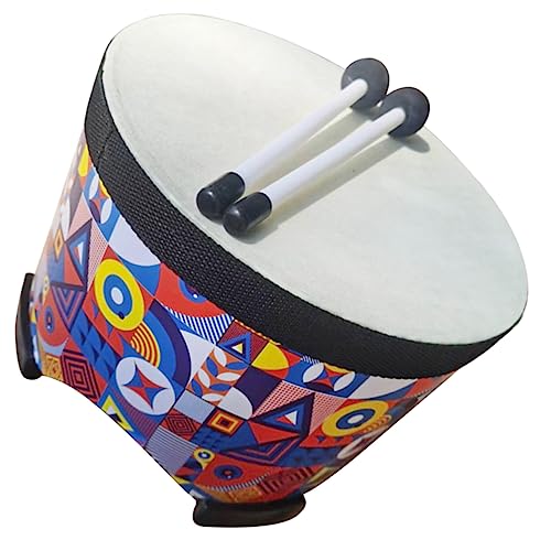 VICASKY 1 Satz Schlagtrommel pädagogisches Percussion-Instrument- Bodentrommel für Kleinkinder kinderschlagzeug kindertrommel Bodentrommel für Schlaginstrument Holz von VICASKY