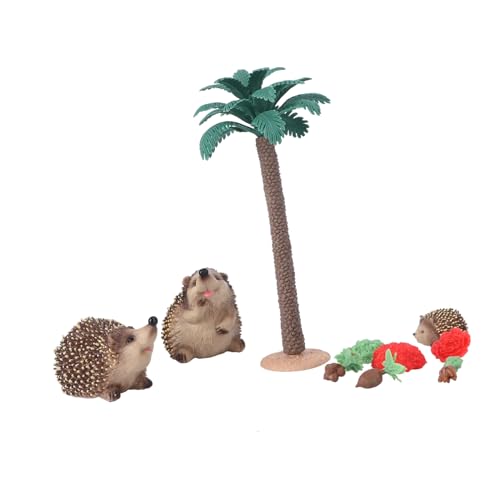 VICASKY 1 Satz Tieranzug Dekoration Mini-nutztiere Für Miniatur-tierfiguren Miniatur-landschaftsornament Pädagogisches Tierspielzeug Wilde Tiere Desktop-Ornament PVC von VICASKY