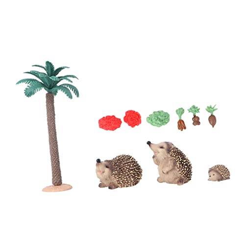 VICASKY 1 Satz Tieranzug Dekoration Wilde Tiere Pädagogisches Tierspielzeug Für Mini-nutztiere Miniatur-tierfiguren Miniatur-landschaftsornament Tierisches Handwerk PVC von VICASKY