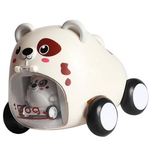 VICASKY 1 Satz Trägheitsspielzeugauto Lauflernspielzeug pädagogisches Autospielzeug Kinder puppenwagen kinderspielzeug Auto Kleinkinder Autospielzeug -Trägheitsauto Weiß von VICASKY