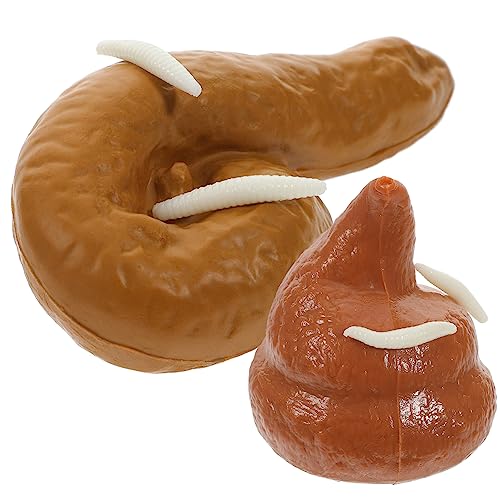 VICASKY 1 Satz Von Nachahmungskot -Spielzeug -Simulation Poop -Spielzeug Kinder Poop Toys Wiederverwendbare Poop -playthings von VICASKY