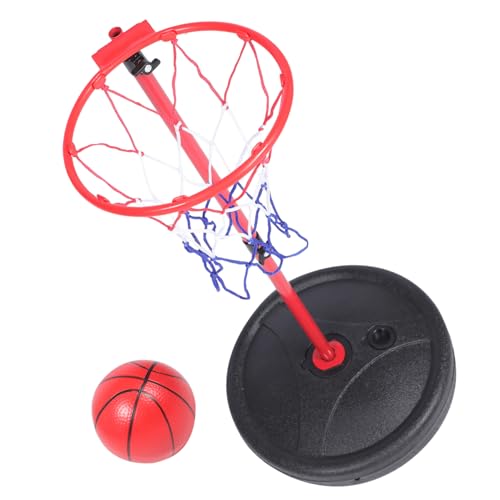 VICASKY 1 Satz Wasserbasketballkorb prallen Basketball Spiel Schlag Mini-Basketbälle Schwimmender Basketballkorb Pool Basketball Set Basketball am Pool Pool-Basketballkörbe Eisen von VICASKY