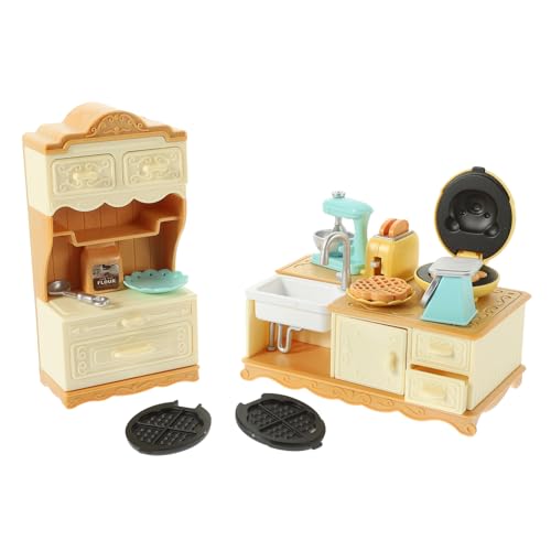 VICASKY 1 Satz puppenhauszubehör Mini kühlschrank Mini frige Mini- kühlschrank Mini-Küchenspielzeug Mini Cooker Mini-Küchenzubehör Mini-Hausküchenwerkzeug Miniatur -Küchenzubehör Plastik von VICASKY