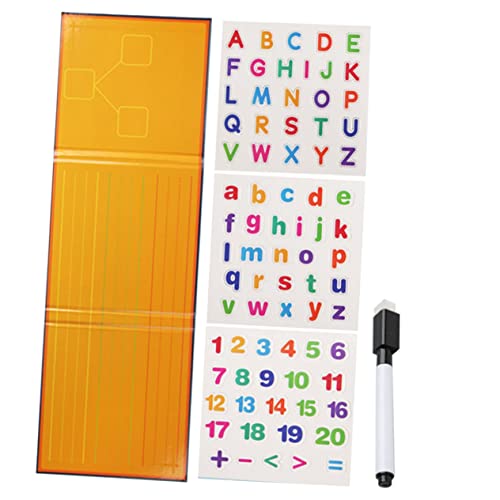 VICASKY 1 Set Alphabet Puzzle Buchnummern Kinderbücher Puzzles Für Kleinkinder Puzzle Für Bücher Für Kleinkinder Magnetisches Buchstaben Set Kinderpuzzles Kinderpuzzles Buch von VICASKY