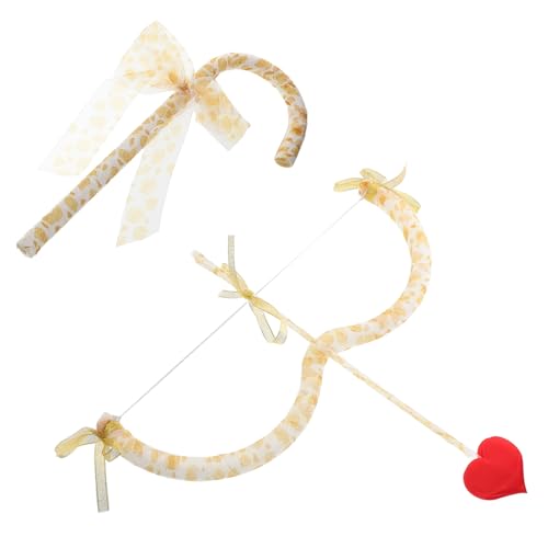 VICASKY Amor-Set Für Erwachsene Valentinstag Cosplay Maskerade Party-zubehör Goldrose Kostüm-Set von VICASKY